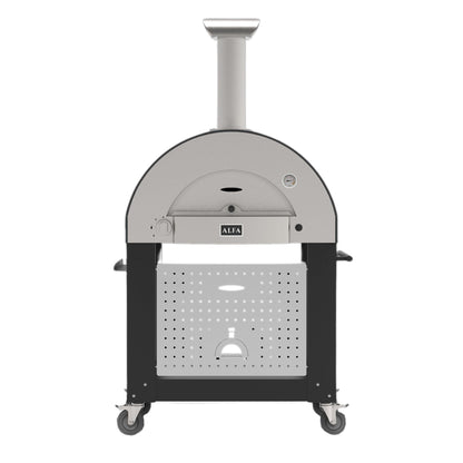 GRILLDEN™ alfa classico 2 pizze freestanding grey pizza oven