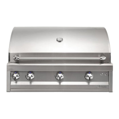 GRILLDEN™ artisan professional 36 inch 3 burner built in gas grill w rotisserie