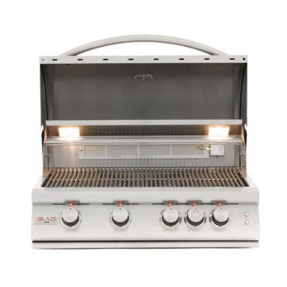 GRILLDEN™ blaze marine grade 316l 4 burner premium lte built in grill
