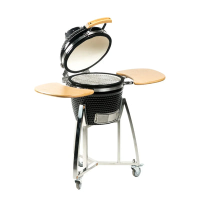 GRILLDEN™ kamado argentino pampa 16 inches white kamado grill