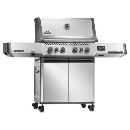 GRILLDEN™ napoleon new prestige® 500 connected rsib freestanding gas grill w infrared side and rear burner
