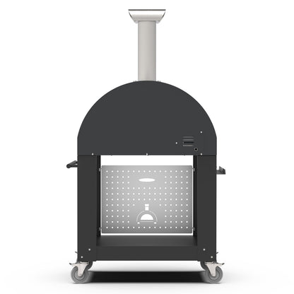GRILLDEN™ alfa classico 2 pizze freestanding grey pizza oven
