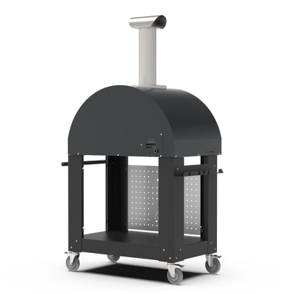 GRILLDEN™ alfa classico 2 pizze freestanding grey pizza oven