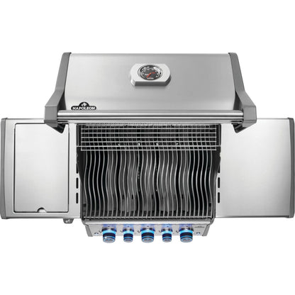 GRILLDEN™ napoleon rogue® pro s 425 rsib freestanding gas grill w infrared side and rear burner