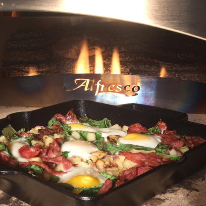 GRILLDEN™ alfresco 30 inch built in outdoor gas pizza oven
