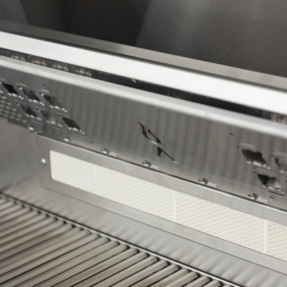 GRILLDEN™ blaze lte pro 32 inch 4 burner built in gas grill w digital temperature screen rear infrared burner