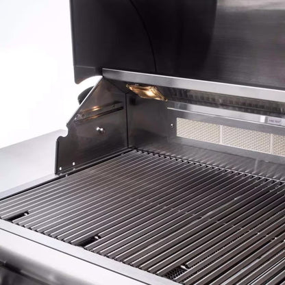 GRILLDEN™ blaze premium lte marine grade 32 inch built in gas grill w lift assist hood rear infrared burner